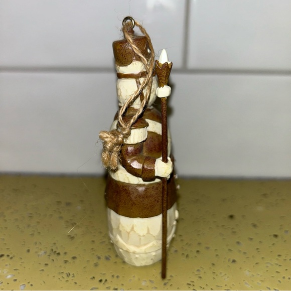 Flurryville Collection NED THE NUTCRACKER 4" Snowman Ornament Rare Christmas - Picture 4 of 7